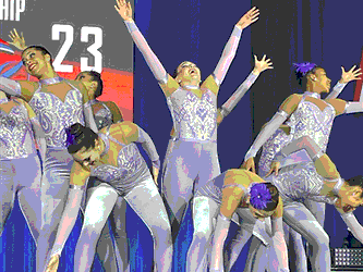 group performance of girls 