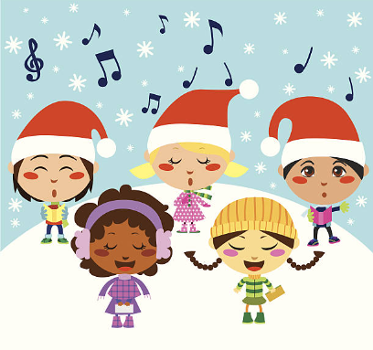  Children singing 