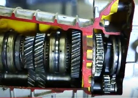 An image of internal gears of an engine