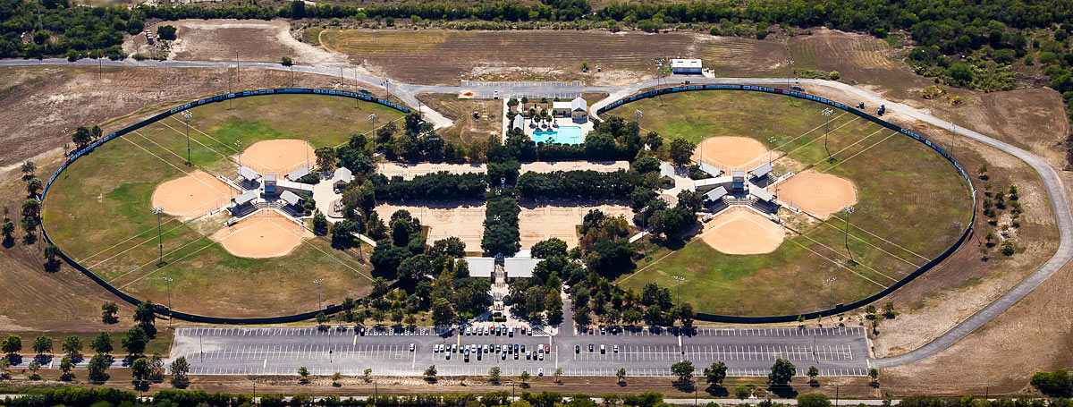 North East Sports Park, North East ISD, baseball/softball fields and swimming pool (NEISD) San Antonio, Texas